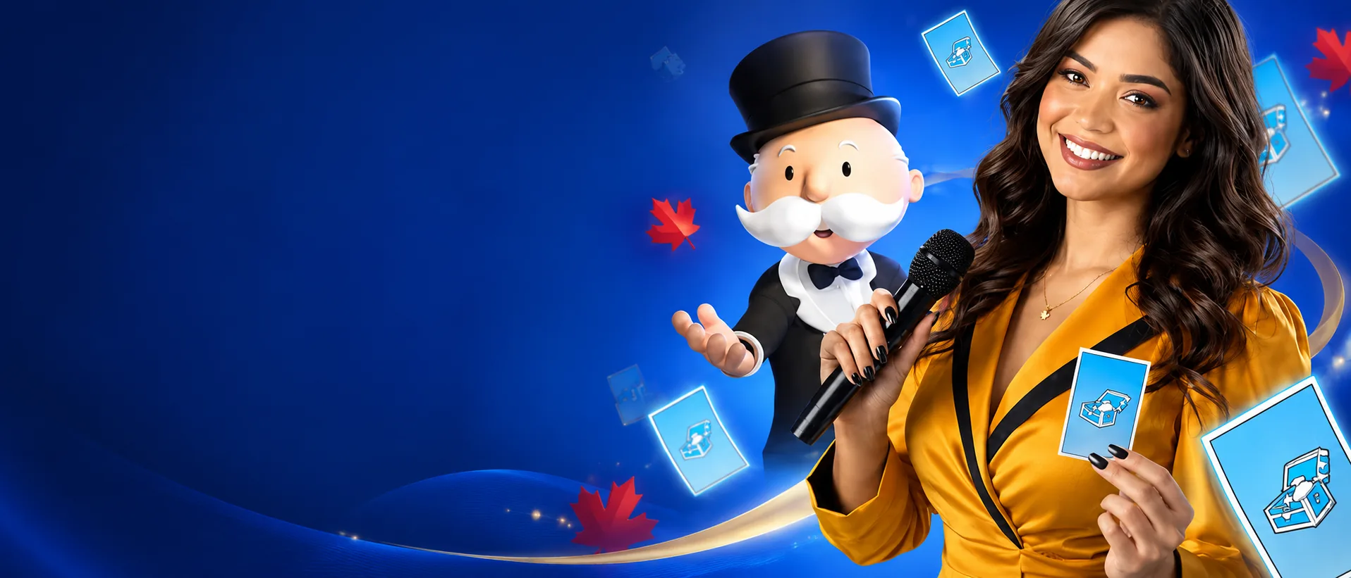 Rainbet host with casino cards banner